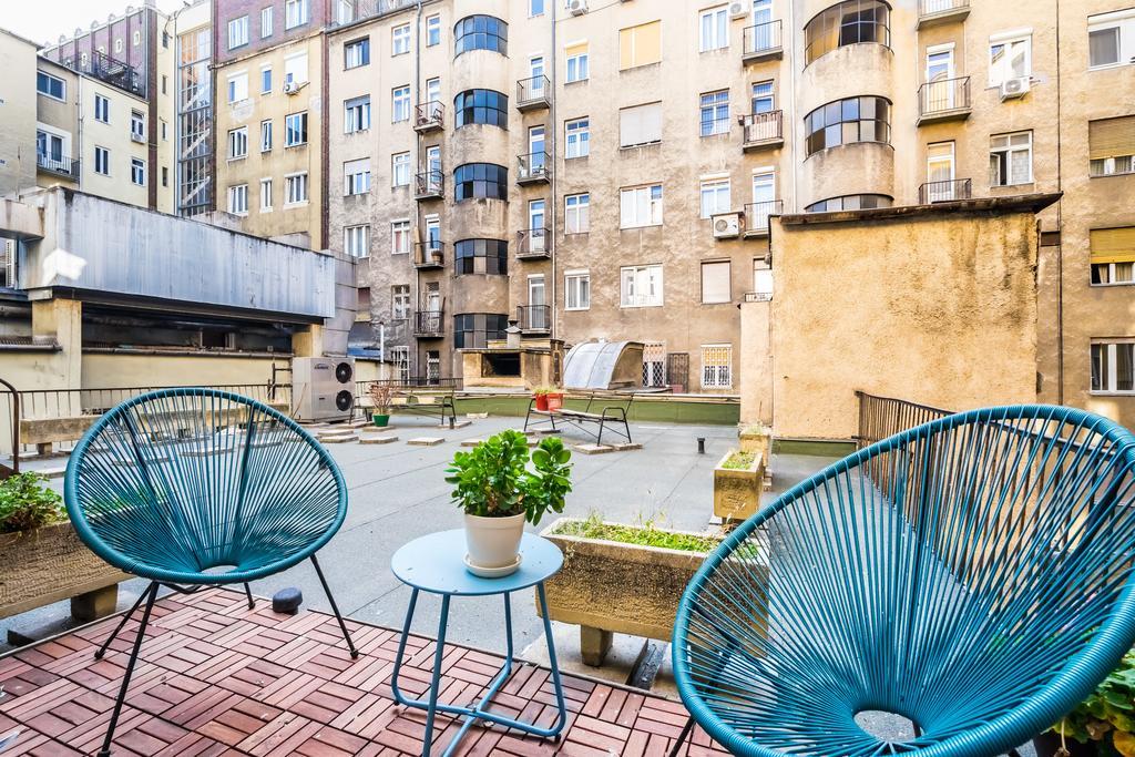 Bpr Charming Design Apartment With Balcony, A/C Budapesta Exterior foto