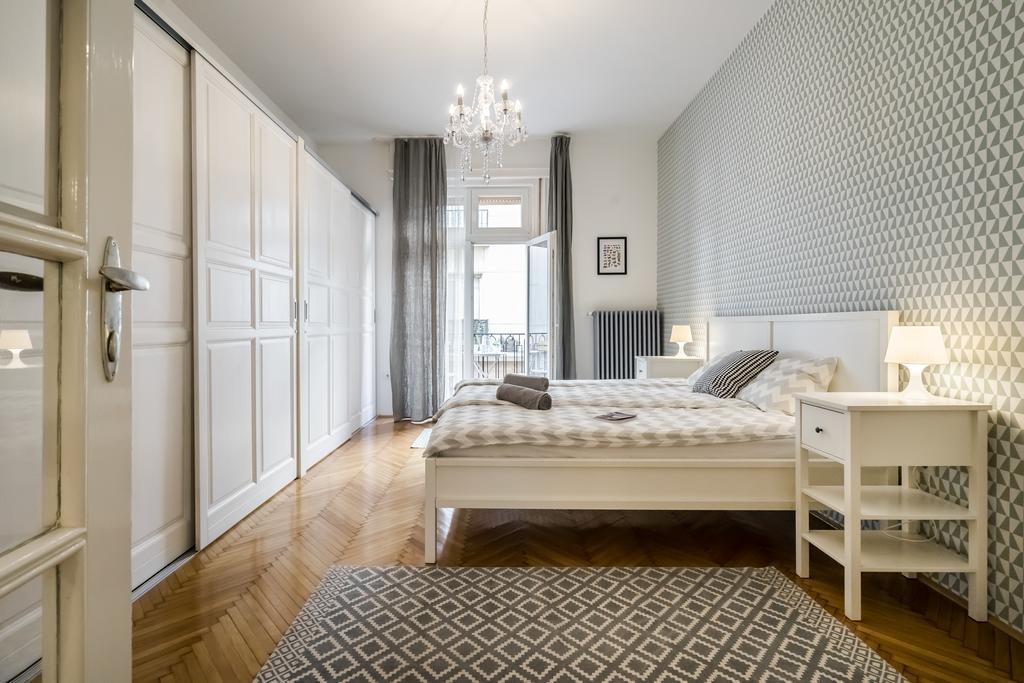 Bpr Charming Design Apartment With Balcony, A/C Budapesta Exterior foto