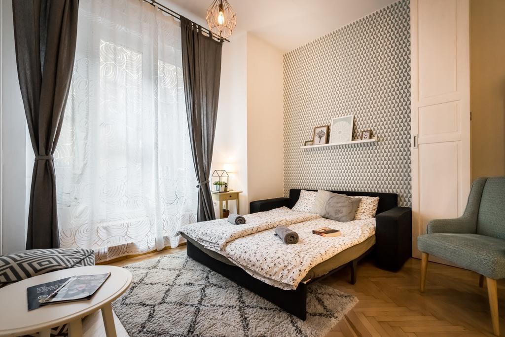 Bpr Charming Design Apartment With Balcony, A/C Budapesta Exterior foto