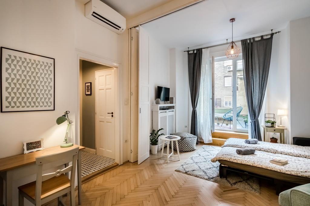 Bpr Charming Design Apartment With Balcony, A/C Budapesta Exterior foto