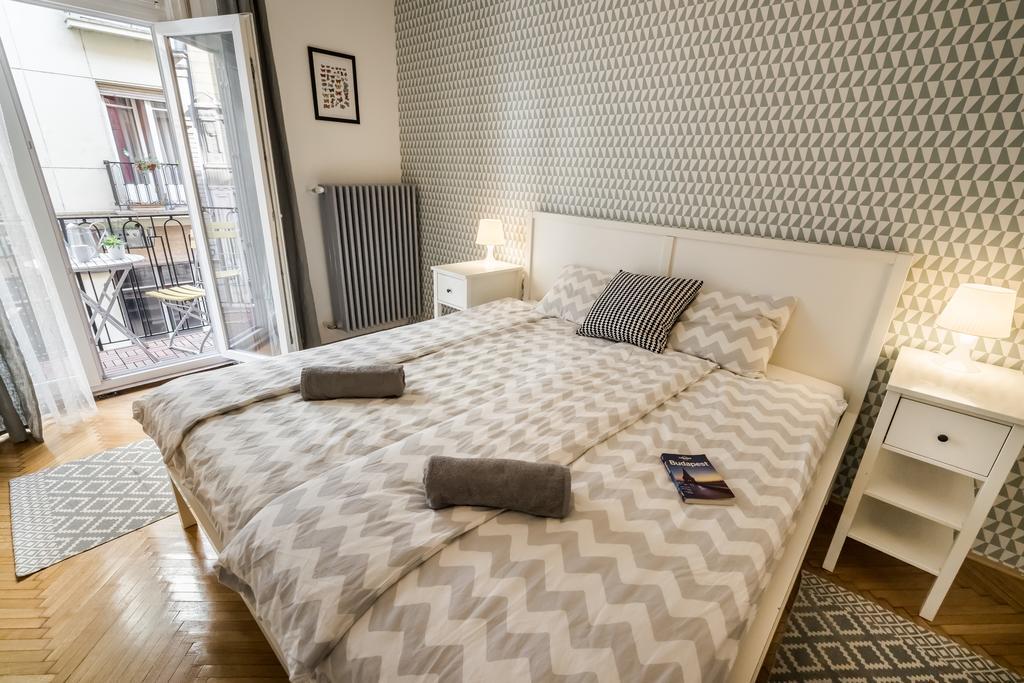 Bpr Charming Design Apartment With Balcony, A/C Budapesta Exterior foto